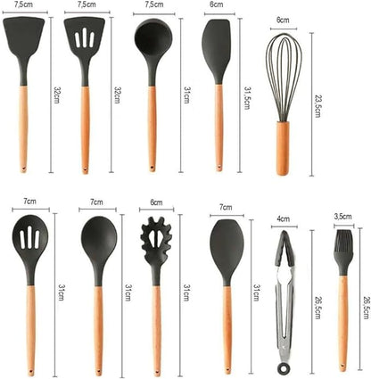 OLLA MULTIFUNCIONAL SOKANY + Set de Utensilios de Silicona Premium