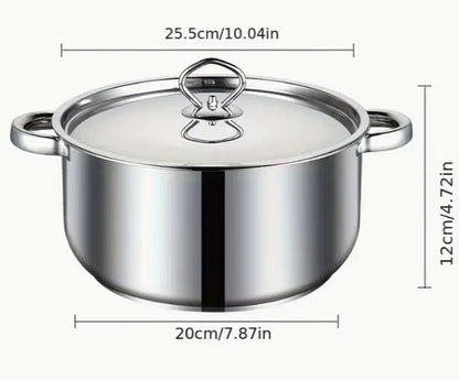 Combo de Ollas en Acero Quirurgico 15 Piezas + Organizador de Cocina Ajustable